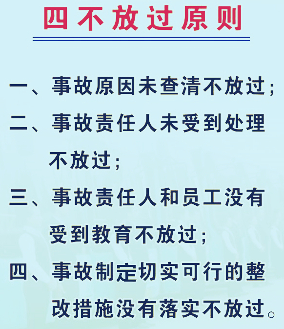 事故調查四不放過原則是什么-圖1