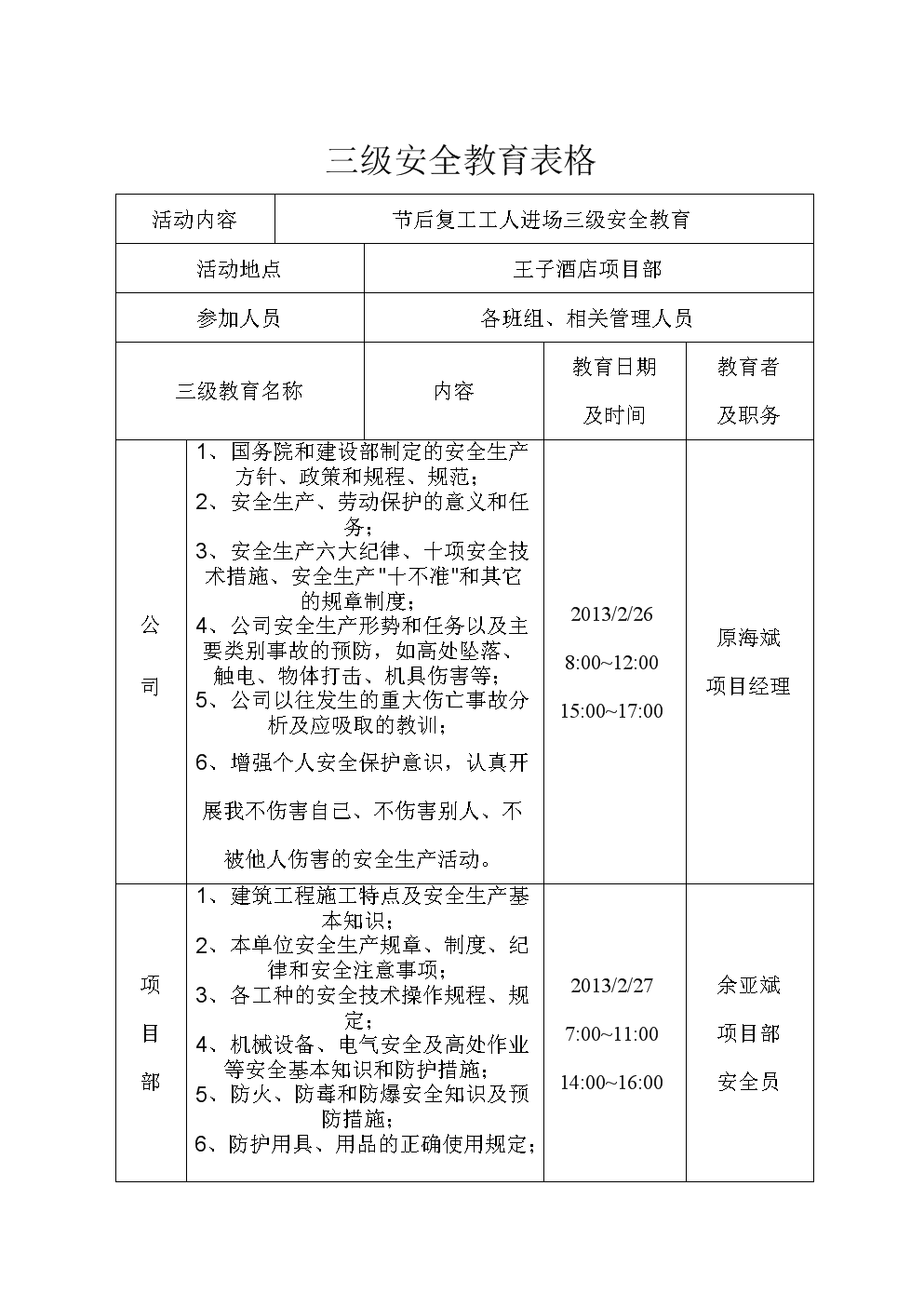 三級安全教育72小時怎么分配-圖1