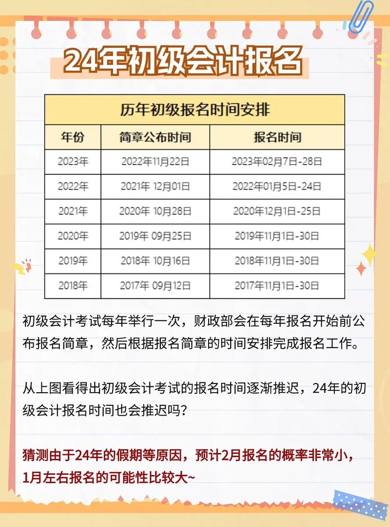 初級(jí)會(huì)計(jì)一年有幾次報(bào)名時(shí)間-圖1