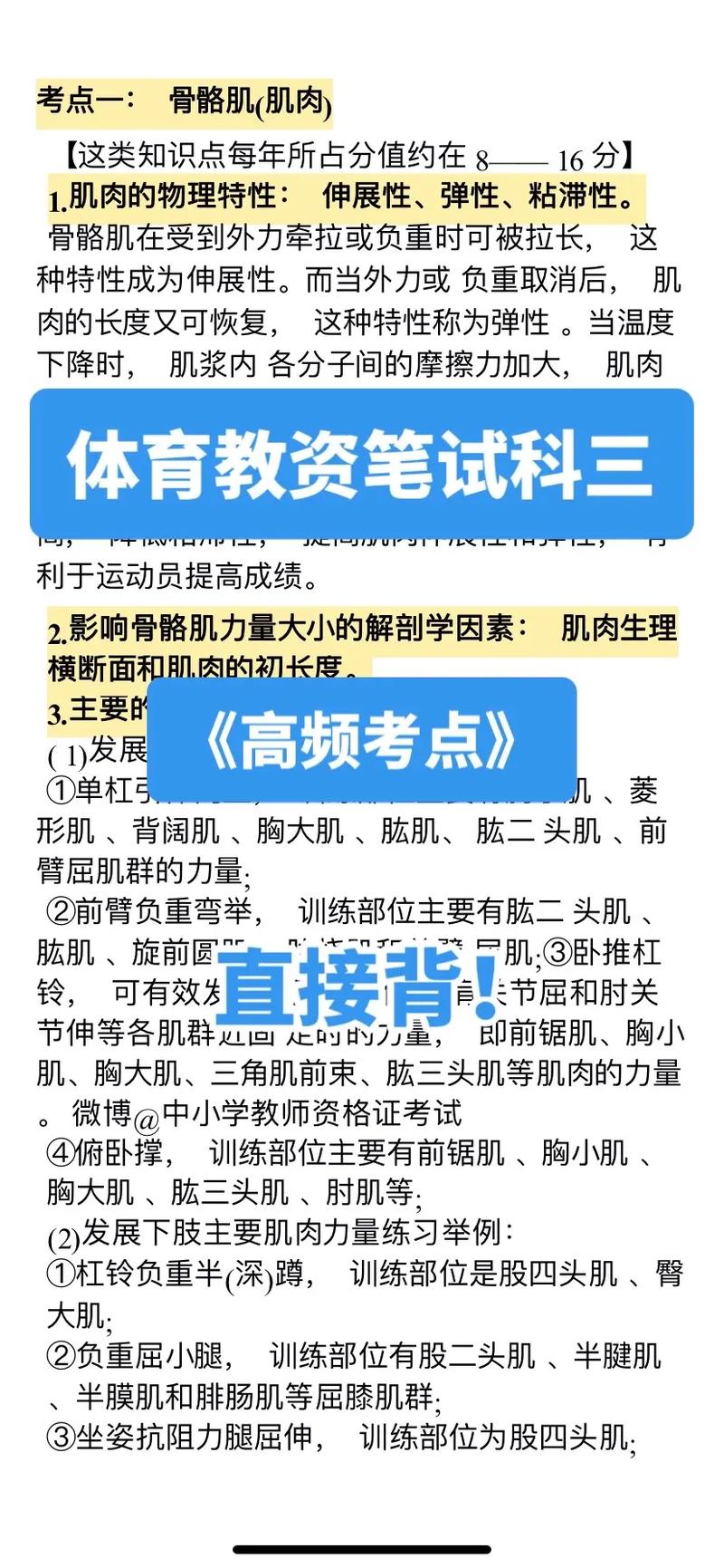 體育教資考試內(nèi)容有什么 難不難-圖1
