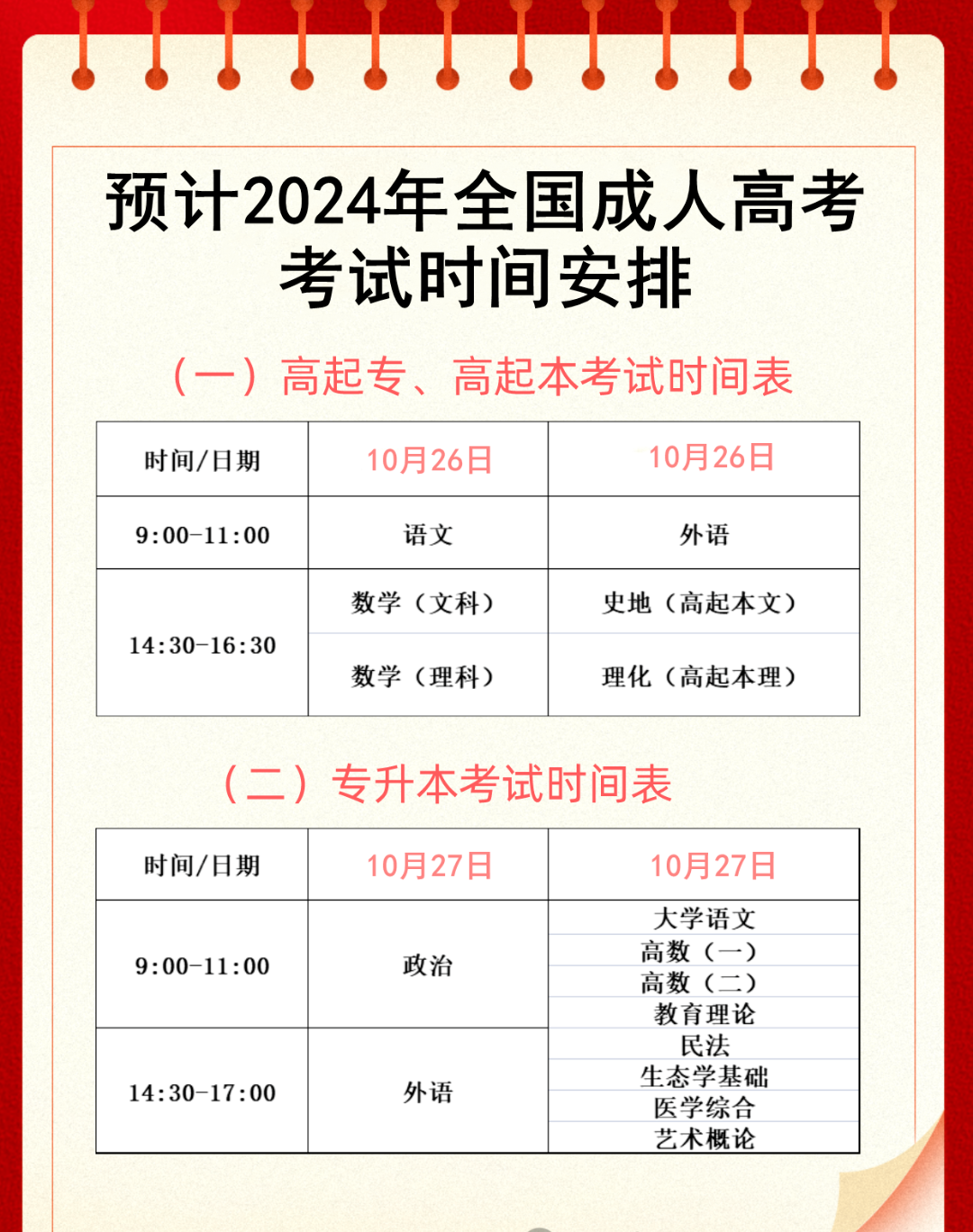成人高考幾月份考試-圖1