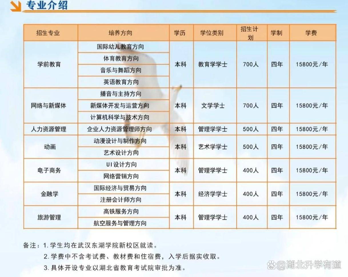 武漢東湖學(xué)院自主招生-圖1