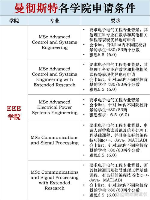 曼徹斯特大學本科申請條件-圖1