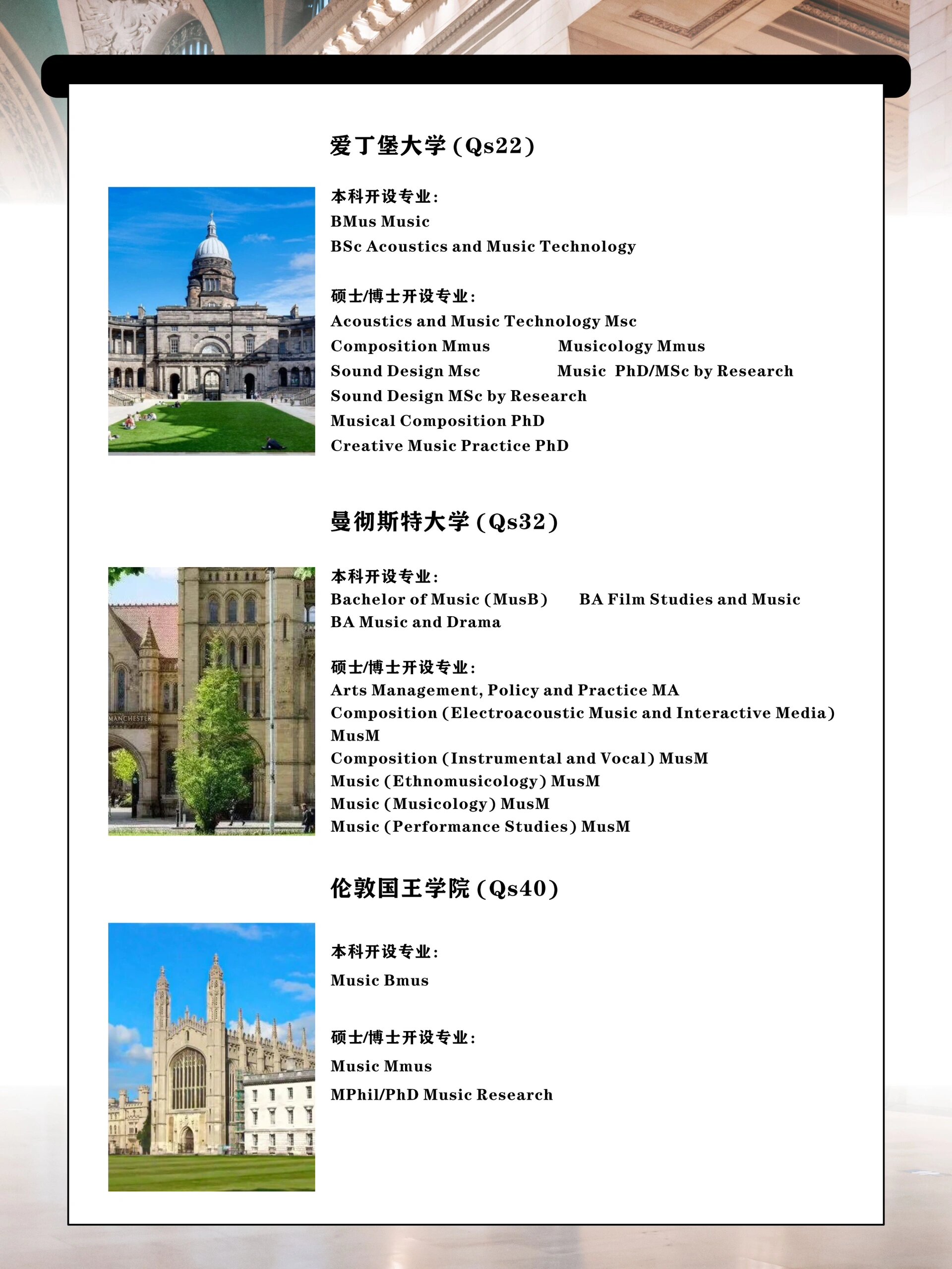 英國(guó)音樂(lè)學(xué)院排名前十-圖1