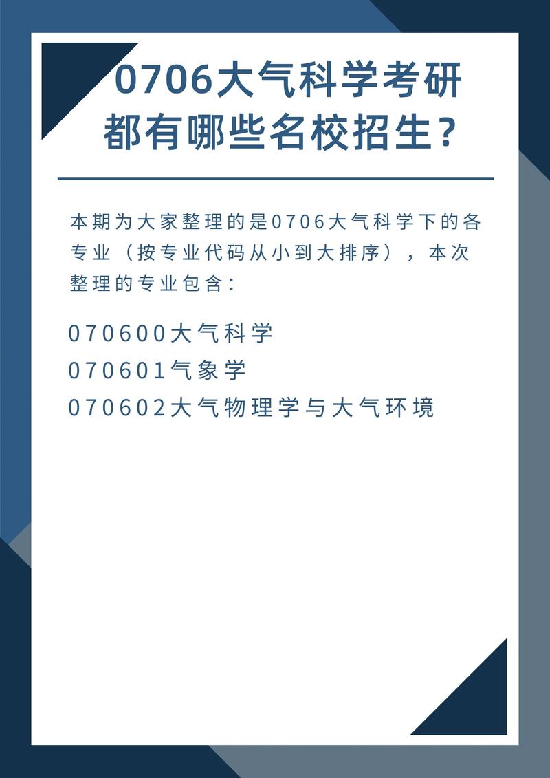 大氣科學專業考研哪個學校好-圖1