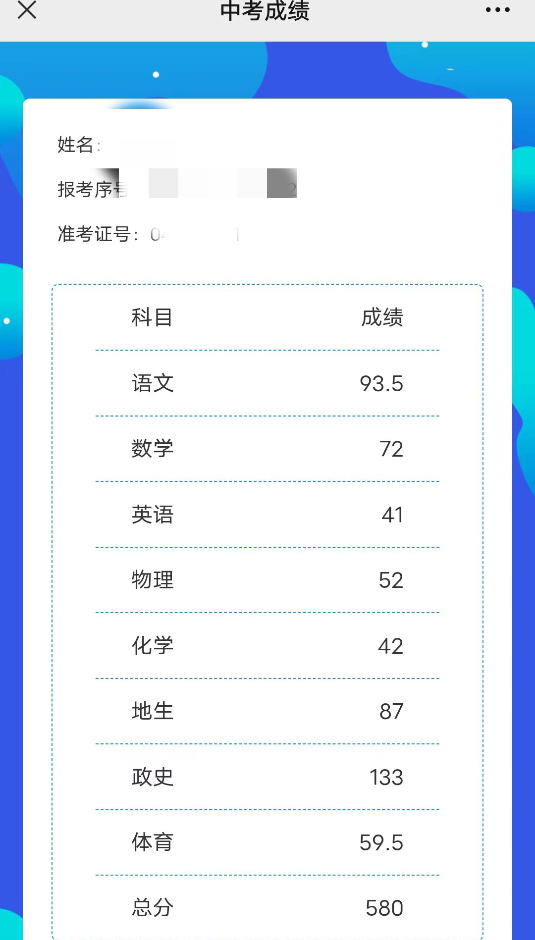 中考成績查詢江西-圖1