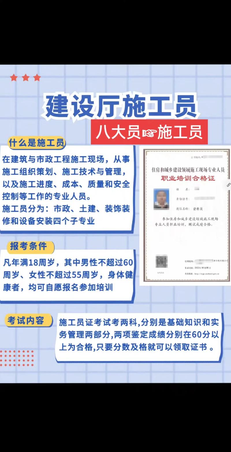 建筑八大員報考時間和條件-圖1