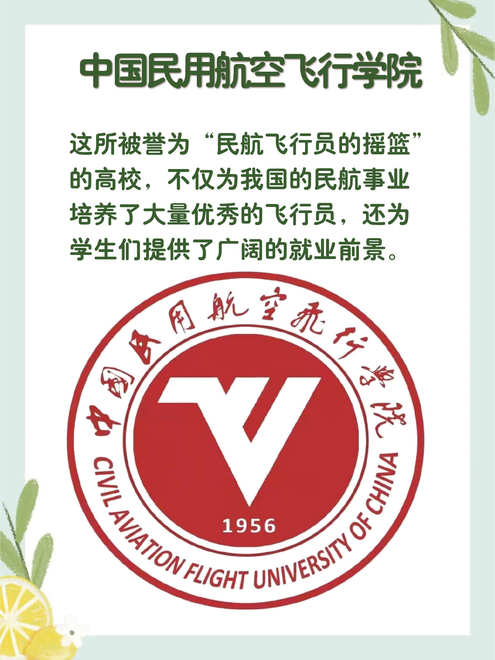 中國民用航空飛行學院就業怎么樣-圖1