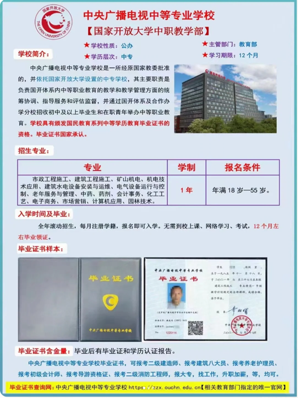 電大中專在哪里可以報名?(報名條件、時間流程匯總)-圖2