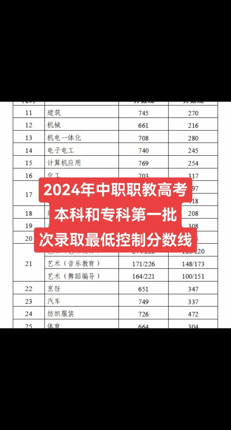 職高考本科的分數線-圖1