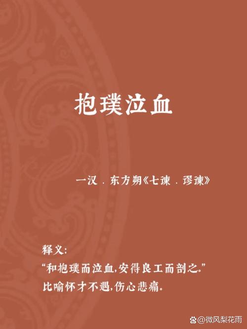 抱璞泣血的意思_釋義_出處-圖1
